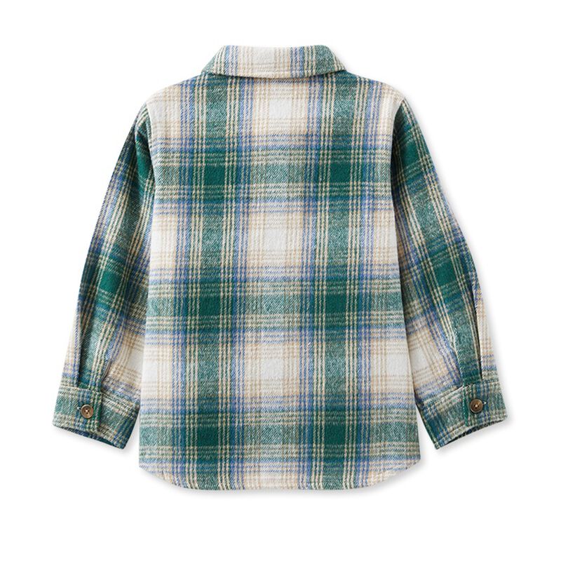 Milky Check Overshirt image number 1